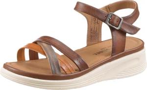 Josef Seibel Sandale "Sevran 02", Plateausandale, Keilsandale mit modischer Kreuzbandage