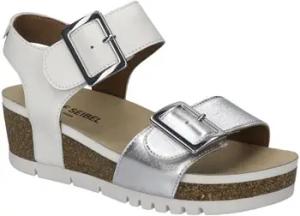 Josef Seibel  Sandalen Sandaletten Quinn 02 silber-kombi 83502346/751