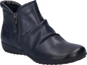 Josef Seibel Schlupfboots "Naly 41" Stiefelette, Komfortschuh mit gerafftem Schaft