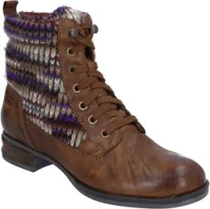 Josef Seibel  Stiefel Sanja 17, cognac-kombi