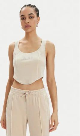 Juicy Couture Top Camina JCWCT23305 Beige Slim Fit
