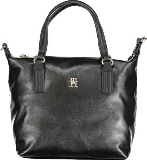Julia Kleine Tasche Schwarze Nylon-Handtasche