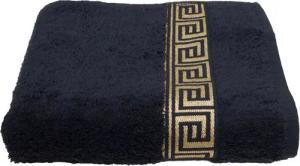 Julie Julsen Handtücher 1-Handtücher-SCHWARZ-GOLD-Gästetuch 30 x 50 cm, Baumwolle (1-St)