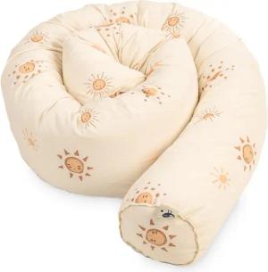 Julius Zöllner Nestchenschlange Sunshine Bettschlange Organic 180, (1-tlg), Bettschlange Organic 180