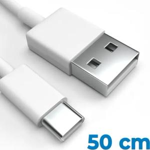 Justcom Samsung Galaxy S21 FE 5G USB-Kabel, USB-C, USB-A (50 cm), Schnellladekabel, Datenkabel, Handy, Tablet