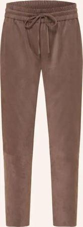 Juvia Hose im Jogging-Stil in Lederoptik