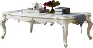 JVmoebel Couchtisch Eleganter Barock Couchtisch aus hochwertigem Holz für das Wohnzimmer