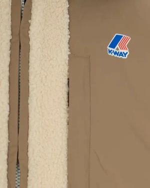 K-Way - Coats Beige Taupeecru - Größe L - beige