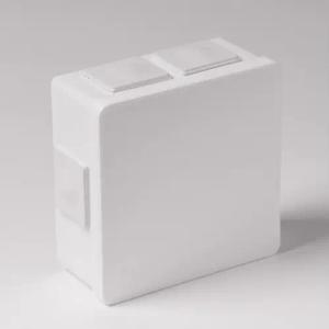 Kabelbox Abzweigkasten Aufputz-Feuchtraum 002-01 Verbindungsdose 80x80x32 m.