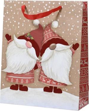 Kaemingk Geschenkbox Decoris Geschenktasche Weihnachten mit