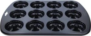 Kaiser Backformen Backform Inspiration Muffin-Gugelhupfform, 12er, Antihaftbeschichtet