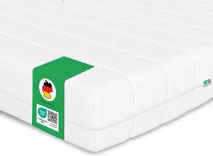 Kaltschaummatratze 15 cm H2/H3 ergonomische 7-Zonen Wendematratze, Schlaftroll, 5 cm hoch, 90x200 cm, 140x200 cm, 180x200 cm und weitere Größen