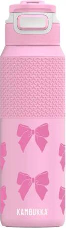Kambukka Elton 1000 ml Isolierflasche, Edelstahl, auslaufsicher, Baby Girl