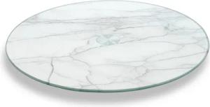 kamelshopping Servierplatte Drehbare Servierplatte rund, ca. Ø 32 cm, auch ideal als Kuchenplatte, Tortenplatte mit Antirutschfüße