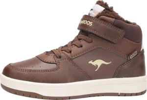 KangaROOS K-CP Bound Mid EV High-Top Kinder Unisex Sneaker Warmfutter braun