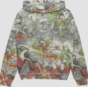 Kapuzen-Sweatshirt mit All-over-Print