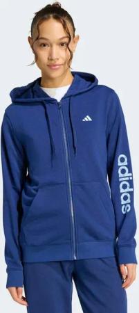 Kapuzenjacke Damen mit Reißverschluss - marineblau