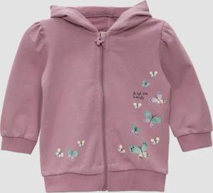 Kapuzenjacke mit Glitzerprint