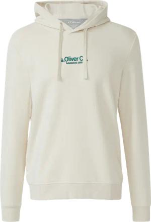 Kapuzenpullover aus Baumwollmix mit Logo-Print