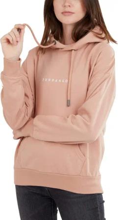 Kapuzenpullover Haley Hooded Sweatshirt Damen - rosa