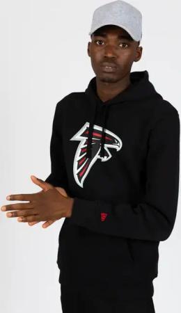 Kapuzenpullover New Era avec logo de l'équipe Atlanta Falcons