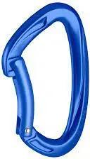Karabiner Mammut Crag Key Lock Bent Aluminium kompakt 99,5 x 59 mm 24 kN