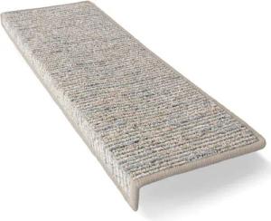 Karat Stufenmatte Geneva, Halbrund oder Eckig, Umkettelt, Rechteckig, Selbstklebender Treppenschutz