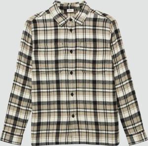 Kariertes Flanellhemd mit Brusttaschen im Regular Fit