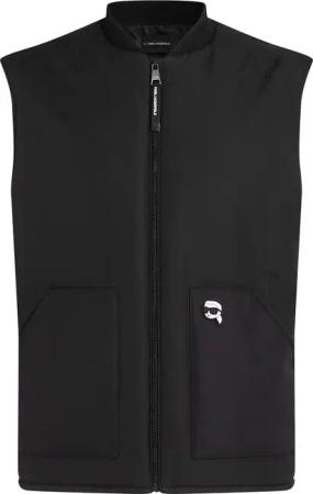 Karl Lagerfeld - IKON WATTIERTE WESTE - Größe XS - schwarz
