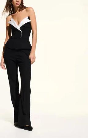 Karl Lagerfeld - KL STUDIO JUMPSUIT - Größe 44 - schwarz
