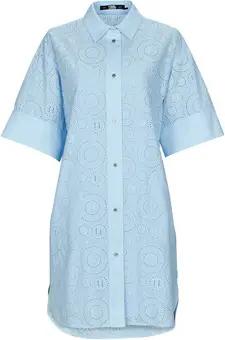 Karl Lagerfeld  Kurze Kleider BRODERIE ANGLAISE SHIRTDRESS