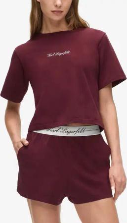 Karl Lagerfeld - Pyjama-Geschenkset - Größe S - rot