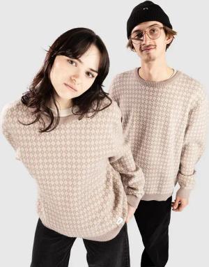 Katin USA Check Strickpullover vintage khaki