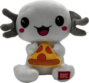 Kawaii Kuscheltier Axolotl Kuscheltier Echse Molch Figur Plüsch 24 cm Plüsch weiß grau (1-St), Axolotl Plüschtier Molch Kuscheltier Figur Plüschtier Wassertier