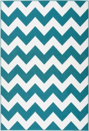 Kayoom Kurzflorteppich Manolya 2095 türkis B/L: ca. 80x150 cm