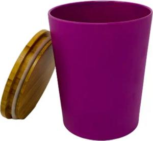 KeMar Kitchenware Tischrestebehälter Tischabfalleimer mit Deckel