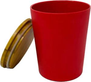 KeMar Kitchenware Tischrestebehälter Tischabfalleimer mit Deckel