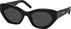 Kenzo KZ 40123 I 01A, Cat Eye Sonnenbrille, Damen, in Sehstärke erhältlich