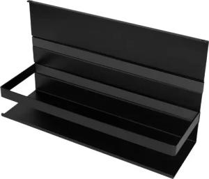 Kesseböhmer Küchenorganizer-Set Linero MosaiQ EasyLine Küchenreling 600 - 1800 mm, Universalablage 200 mm mit Bügel