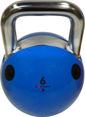 Kettlebell Soft Hellblau 6 kg Gewichtheben Unisex Hellblau