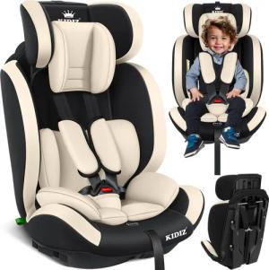 KIDIZ® Autokindersitz Kinderautositz Gruppe 1+2+3 9-36 kg 5-Punkt-Sicherheitsgurt, Autositz, Kindersitz, Einstellbare Kopfstütze