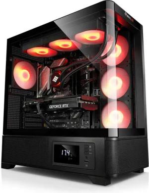 Kiebel Guardian VIII Gaming-PC (AMD Ryzen 7 AMD Ryzen 7 8700F, RTX 5060, 32 GB RAM, 1000 GB SSD, Wasserkühlung, WLAN, ARGB-Beleuchtung)