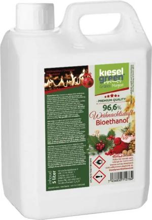 KieselGreen Bioethanol KieselGreen Bioethanol 5/10/25/50 Liter mit Duft für Ethanol-Kamin, 5 l