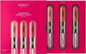 KIKO Milano Lippenstift-Set KIKO Milano Unlimited Double Touch Lipstick Kit, 3-tlg.