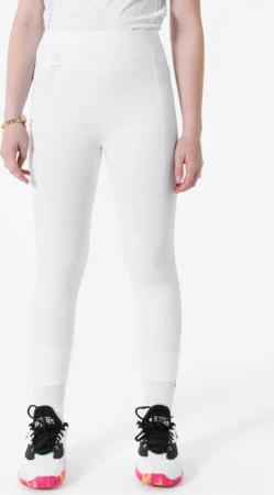 Kinder Basketball Funktionshose 3/4-Tights - NBA weiß