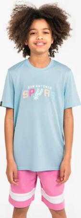Kinder Basketball T-Shirt NBA Spurs - TS900 blau