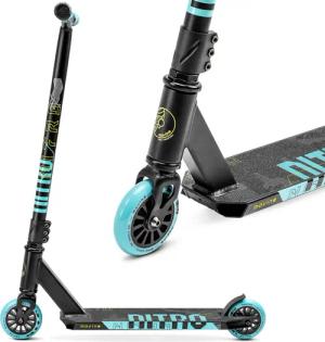 Kinder Erwachsene Stunt-Scooter Freistil Nitro Blau