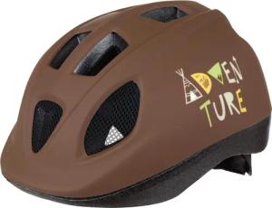 Kinder Fahrradhelm Adventure Braun