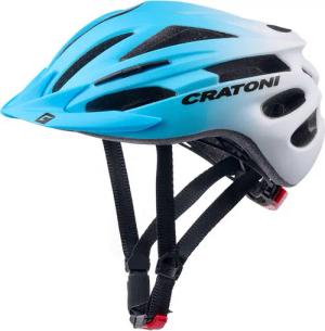 Kinder-Fahrradhelm Pacer Jr, blau-weiß