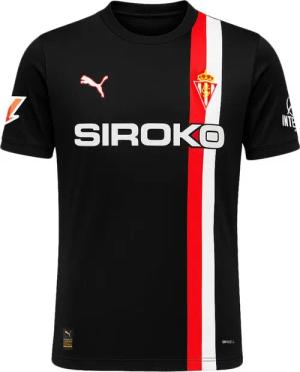 Kinder Football offizielles real sporting de gijón puma fußballtrikot für Rea